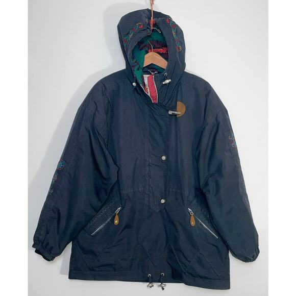 Obermeyer Tribute Half-Zip Jacket - Size Women's 10 - Embroidered Detailing - Picture 1 of 16